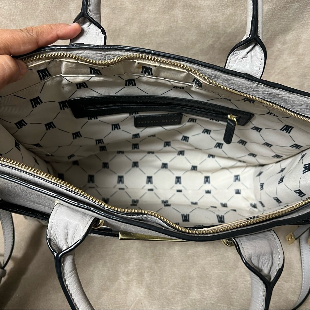 ANTONIO MELANI Two in one laptop tote purse - Picture 7 of 10